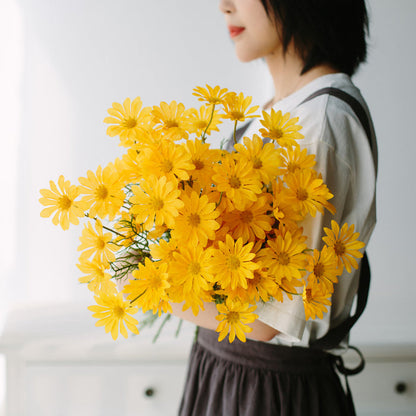 Bulk 10pcs 20" Daisy Spray Stems Gerber Silk Flower Artificial Wholesale