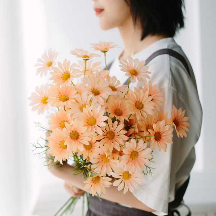 Bulk 10pcs 20" Daisy Spray Stems Gerber Silk Flower Artificial Wholesale