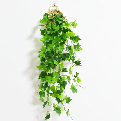 Bulk Assembled Set of Hanging Basket with Ivy Hanging Plants Garland Wholesale