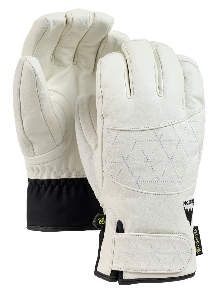 Product image of Women's Burton GORE-TEX Leather Gondy Gloves[Variant:Stout White]
