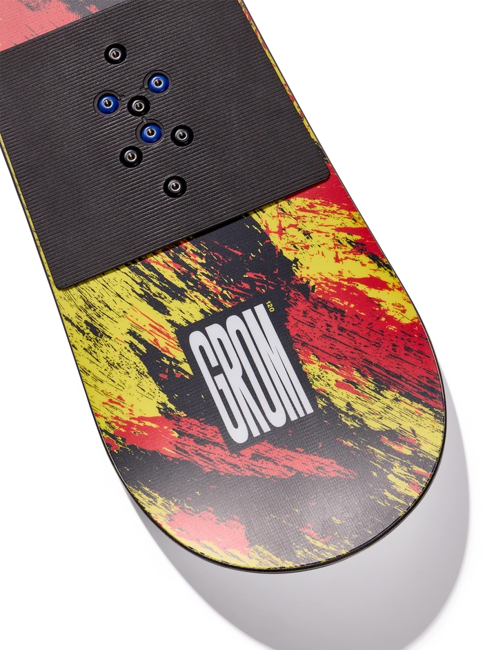 Product image of Kids' Burton Grom Flat Top Snowboard[Variant:Ketchup / Mustard]