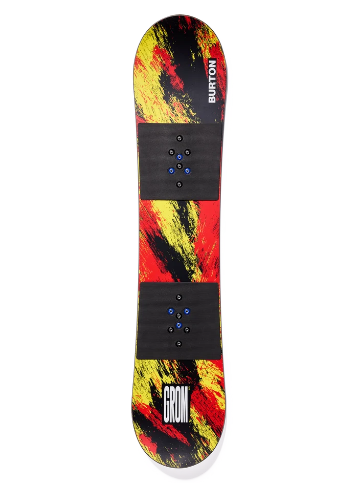 Product image of Kids' Burton Grom Flat Top Snowboard[Variant:Ketchup / Mustard]