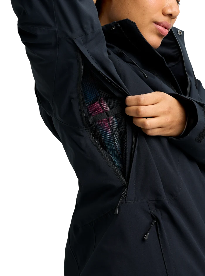 Product image of Women's Burton Reserve 2L Insulated Stretch Jacket[Variant:True Black]