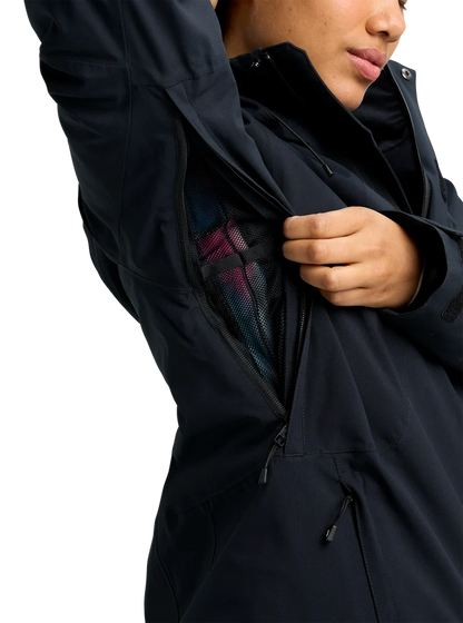 Product image of Women's Burton Reserve 2L Insulated Stretch Jacket[Variant:True Black]