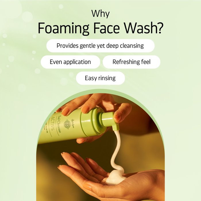 BYOB- SAL CLEANSE - Foaming Face Wash With Salicylic Acid 1%
