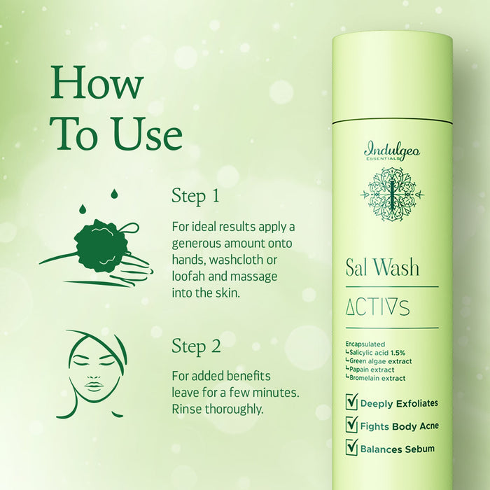 BYOB- SAL WASH - Body Wash With Encapsulated Salicylic Acid 1.5%
