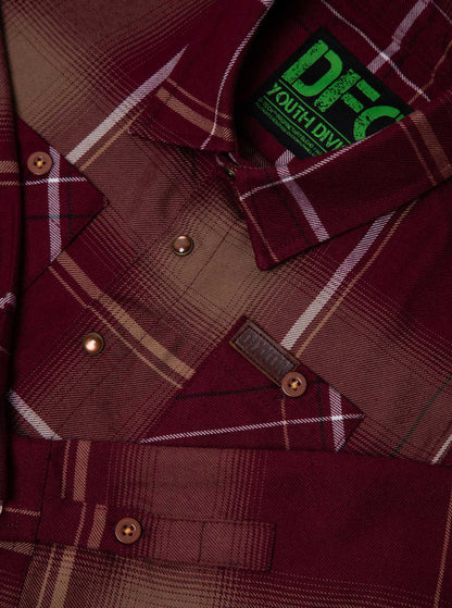 Cabernet Youth Flannel