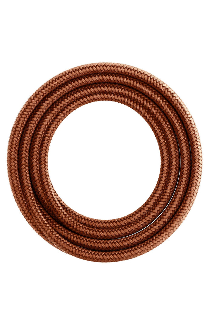 Calex Creations Fabric cable - Brown - 3meter