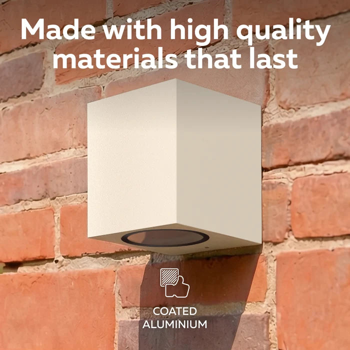 Calex Sanremo Wall Light Downlight - GU10 - Sand