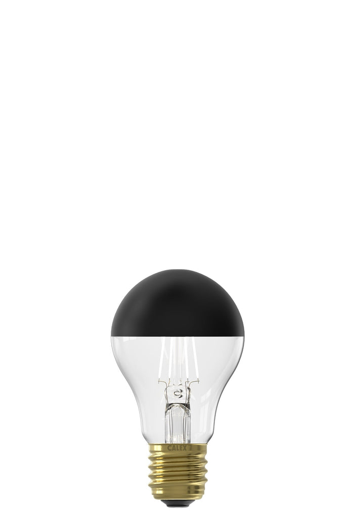 Calex Top Mirror LED Bulb - E27 - A60 - Black