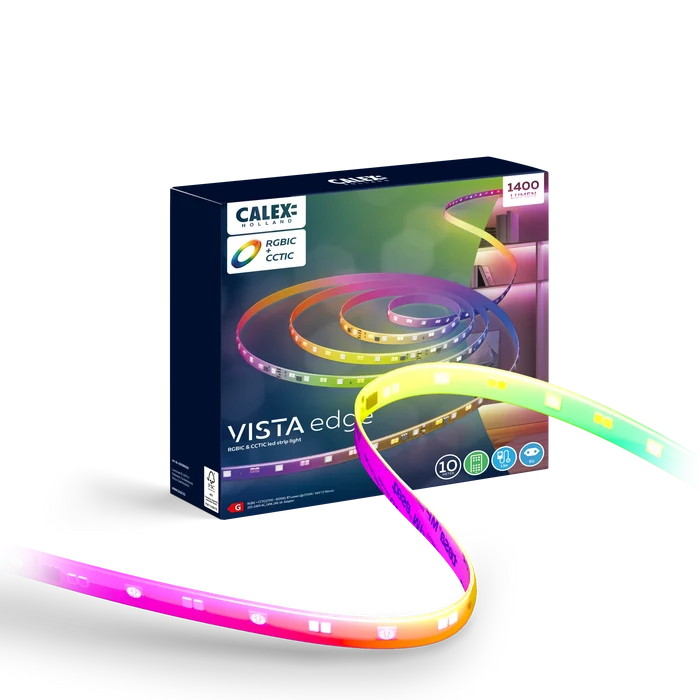 Calex Vista LED Strip - 10M - RGBCCTIC