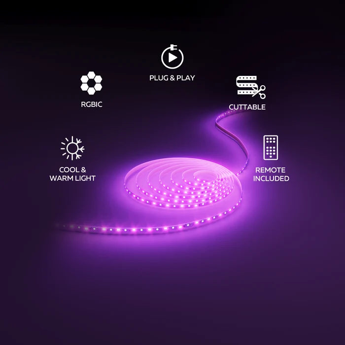 Calex Vista LED Strip - 20M - RGBCCTIC