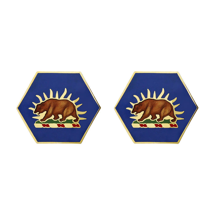 California National Guard Unit Crest (No Motto) Army Unit Crests