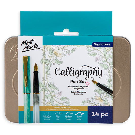 Calligraphy Pen Set Signature 14pc