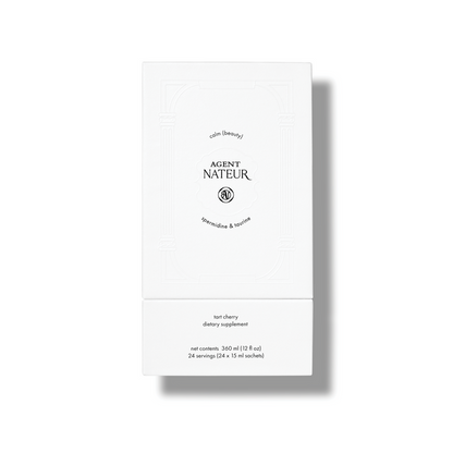 calm (beauty) by Agent Nateur Spermidine and Taurine Dietary Supplement in white box on white background
