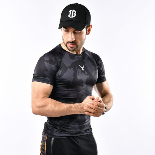 CAMO Compression Tee - IRONGEAR Fitness