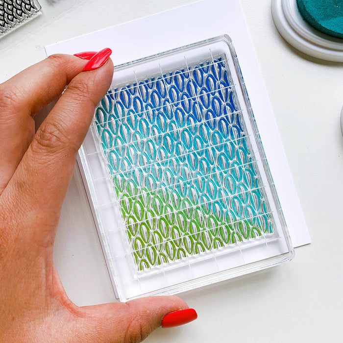 Catherine Pooler - Backgrounds Stamp - Off the Wall. Funky patterns that may have been peeled right off your childhood home's wall, the Off the Wall Stamp Set is great for a pop of texture. These three large patterned stamps will create a fun focal point for your card. Use them as background elements and pop the addition of a main image like one of the light bulbs in the Bright Days Stamp Set. Available at Embellish Away located in Bowmanville Ontario Canada.
