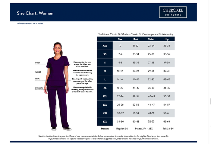 Cherokee Workwear Revolution Snap Front Scrub Top