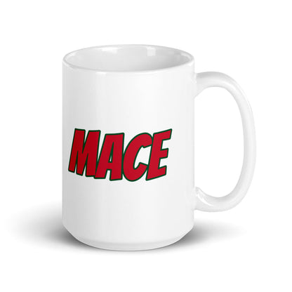 Christmas 2022 MACE White glossy mug