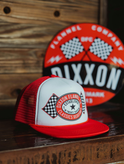 Classics Redefined Checkered Flag Trucker