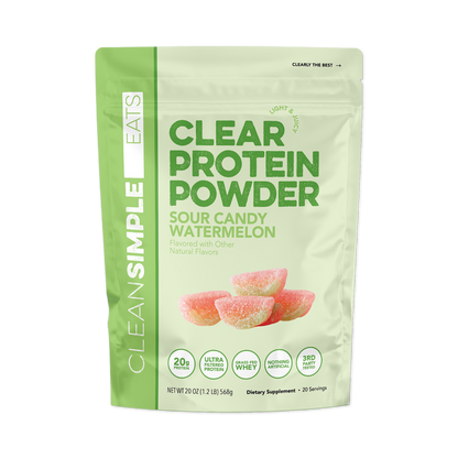 Clear Protein Powder: Sour Candy Watermelon (20 Servings)