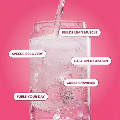 Clear Protein Soda: Cherry Lime  (16 Oz. | 4 Pack)
