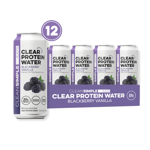 Clear Protein Water: Blackberry Vanilla (16 Oz. | 12 Pack)