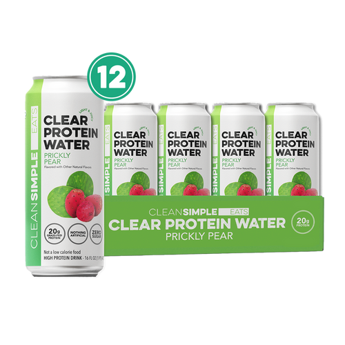 Clear Protein Water: Prickly Pear (16 Oz. | 12 Pack)
