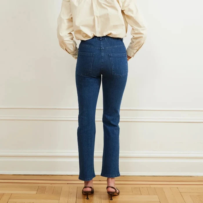 Cleo Jeans in Dark Indigo
