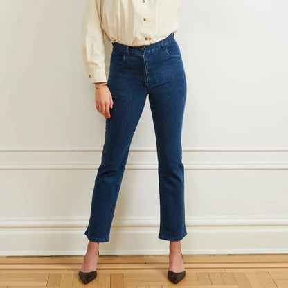 Cleo Jeans in Dark Indigo