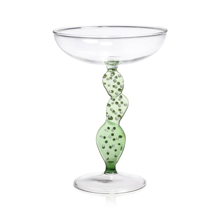 Climbing Cacti Tequila Cocktail Glasses - Set of 4 - Drinkware Sets by Carlyle Avenue