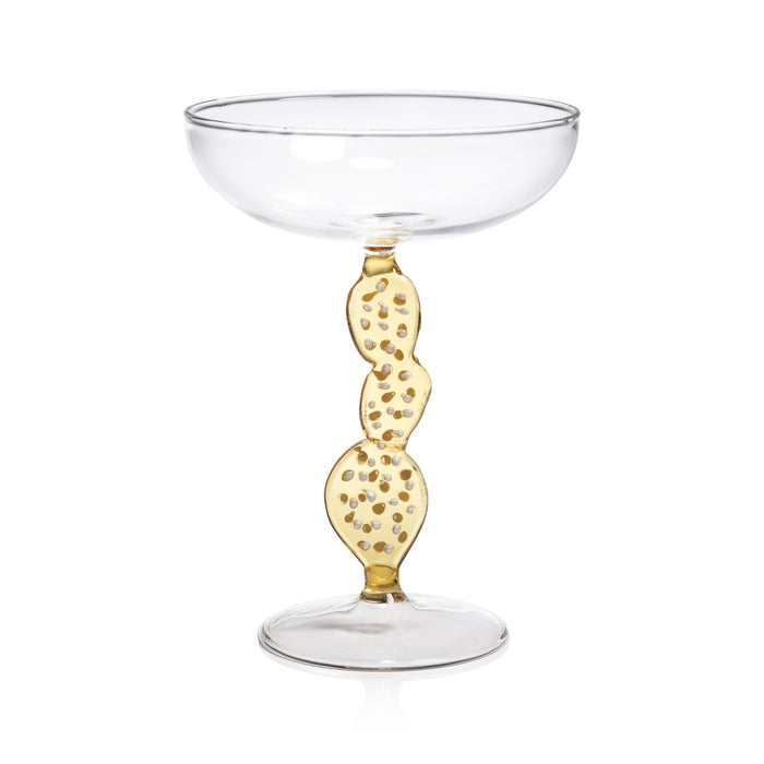 Climbing Cacti Tequila Cocktail Glasses - Set of 4 - Drinkware Sets by Carlyle Avenue
