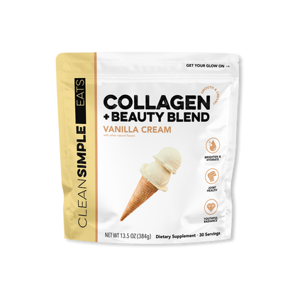 Collagen + Beauty Blend: Vanilla Cream (30 Serving)