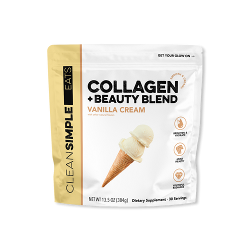 Collagen + Beauty Blend: Vanilla Cream (30 Serving)
