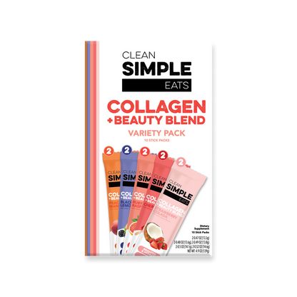 Collagen + Beauty Blend: Variety Pack (10 Single Serving Stick Pack)