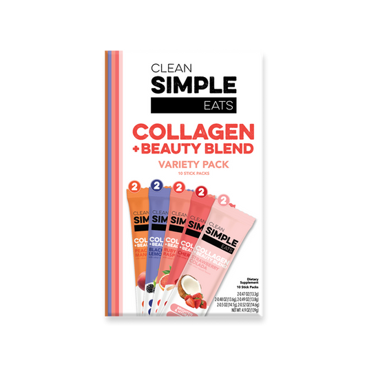 Collagen + Beauty Blend: Variety Pack (10 Single Serving Stick Pack)
