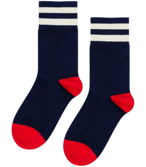 Collegiate Stripe Crew