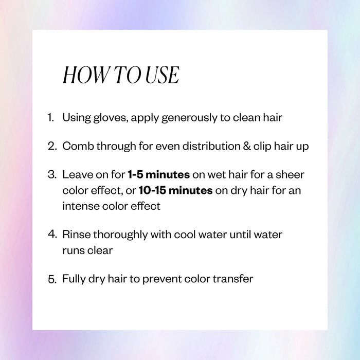 Color Depositing Hair Mask - Moon Dance