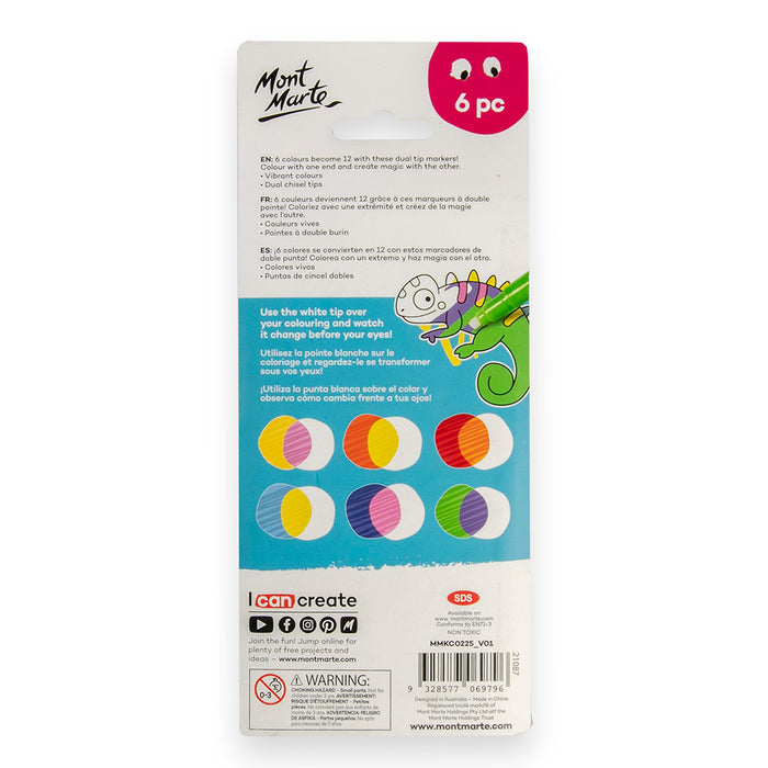 Colour Change Magic Markers 6pc