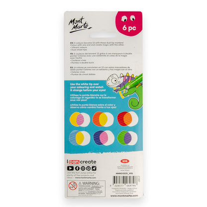 Colour Change Magic Markers 6pc