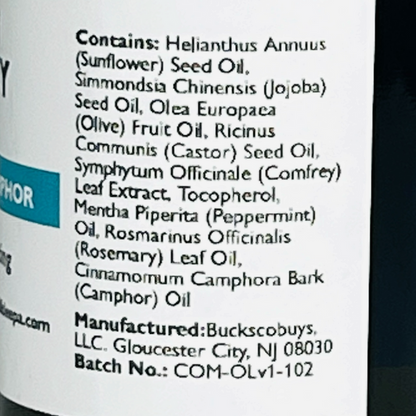 Comfrey Oil - Peppermint Blend