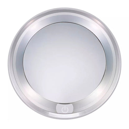 Conair 12x Magnification Led Lighted Round Mirror - ikatehouse