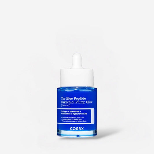 Cosrx The Blue Peptide Bakuchiol Plump Glow Serum 50ml سيروم كوسركس الأزرق ببتيد باكوشيول لتفتيح البشرة - Princess Cosmetics Qatar