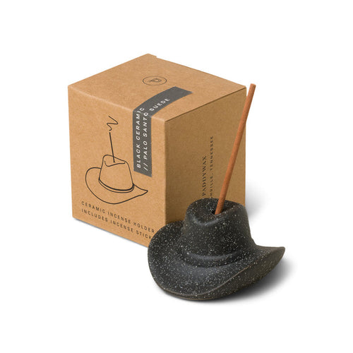 Cowboy Hat Incense Holder & Sticks