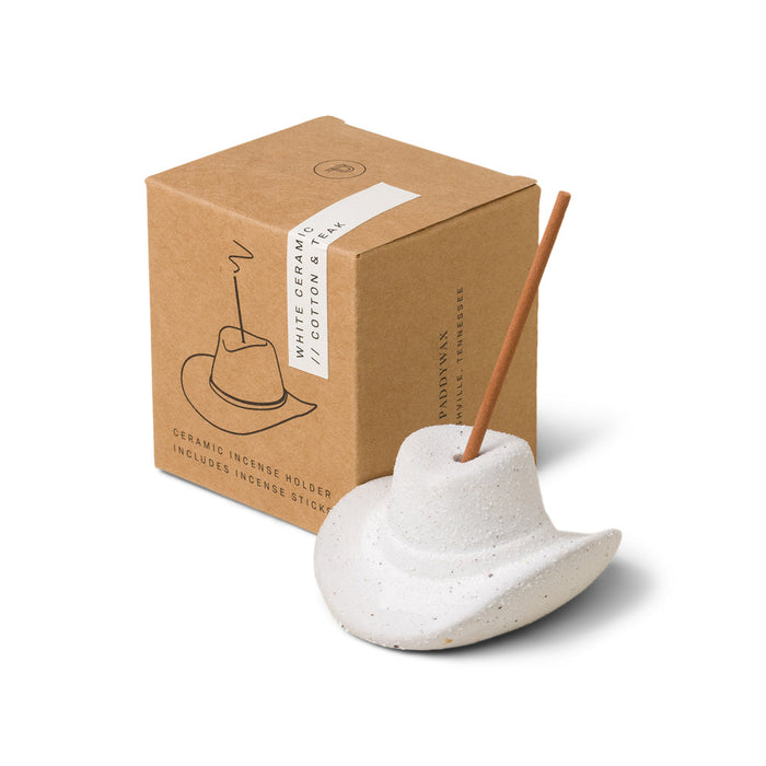 Cowboy Hat Incense Holder & Sticks