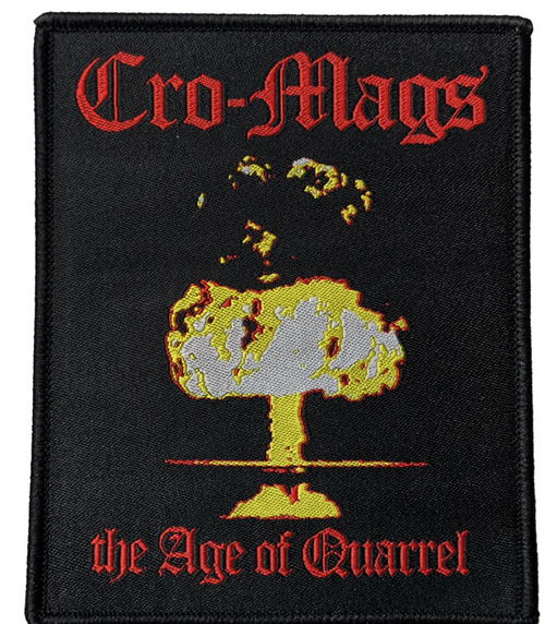 Cro-Mags "Age Of Quarrel " Patch