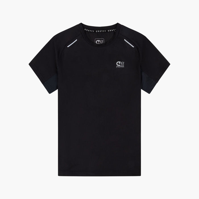 Cruyff Hydrogen T-Shirt / Shorts Set - Black
