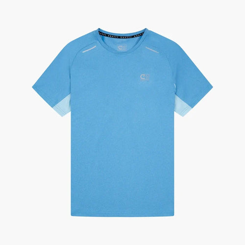Cruyff Junior Hydrogen T-Shirt - Alaskan Blue