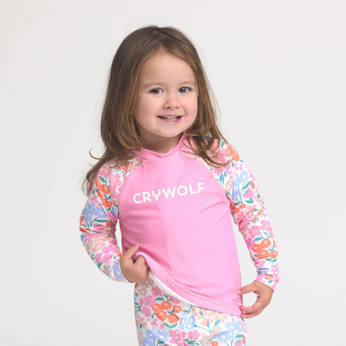 Crywolf Baby Rash Vest - Berry Garden