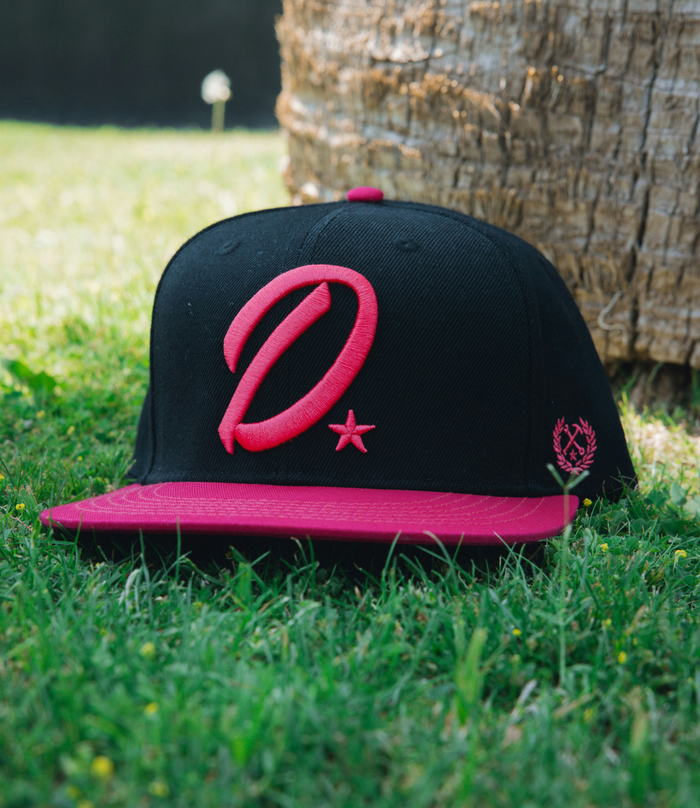 D Star Snapback - Pink